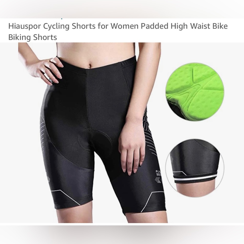 COPY - Hiauspor Cycling Shorts for Women Padded High Waist Bike Biking Shorts S…